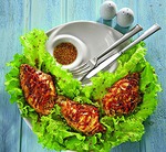 Курица в кленово-апельсиновой глазури