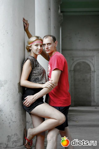 Сынок и невестка.