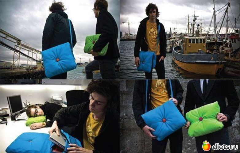 Сумка-подушка. Идеальное решение для студента ;), альбом: Креатив