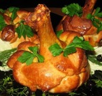 Куриные ножки в мешочке