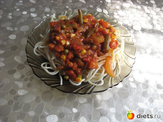 Спагетти с овощами, альбом: Моя вкусняшка!