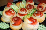 Колбасные «розочки»