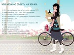 Что можно съесть на 300кк