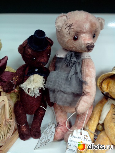 54 фото: Мишки ТЕДДИ (выставка)