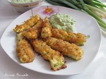 Кабачки в сырной панировке