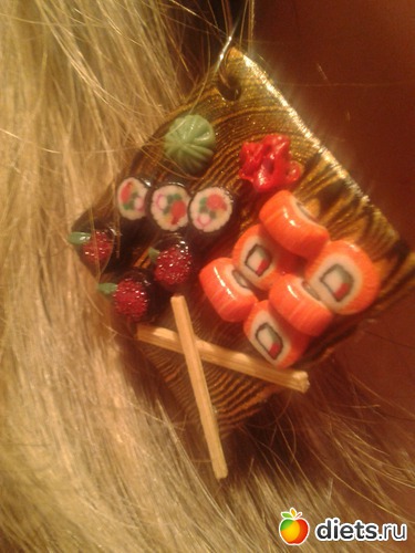 Серьги "Суши-Роллы" ближе, альбом: Тихими вечерами...