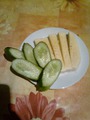 Сыр армянский с огурцом