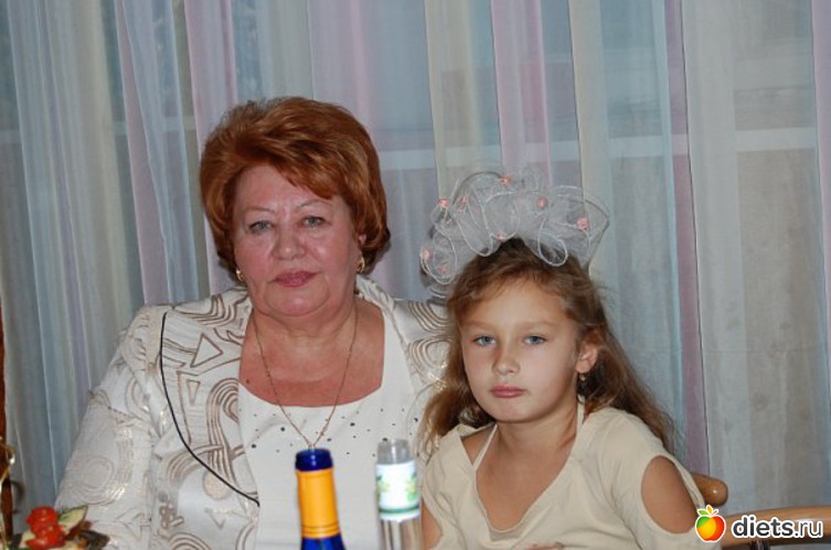 60 лет, с внучкой Виторией, альбом: МОИ ФОТО