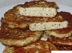Куриные оладьи с геркулесом.