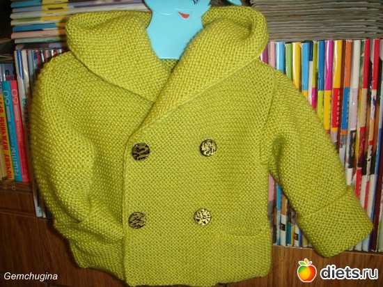 Жакет для любимой внучки, альбом: Мои вязалочки