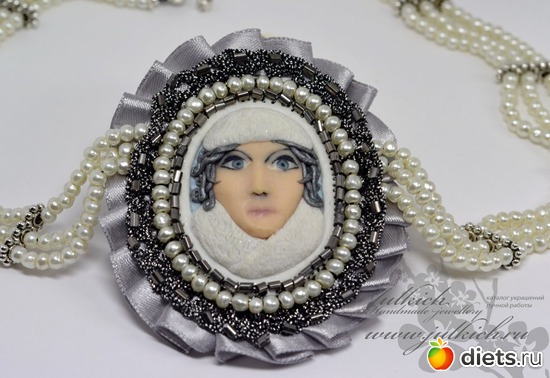 Колье "Снежная королева", альбом: Зимняя коллекция -2013