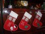 Сшила рождественские носочки для подарков