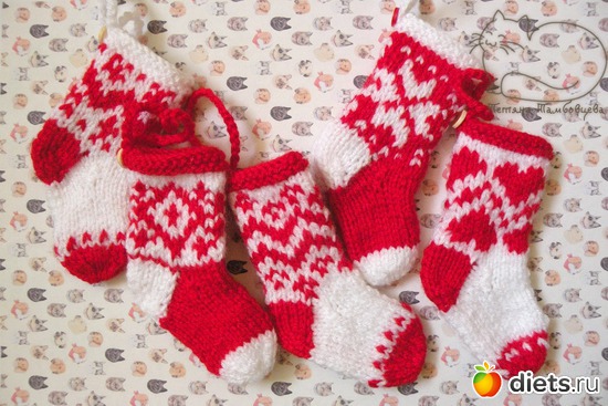 Вязаные ёлочные игрушки ручной работы, альбом: Вязаные ёлочные игрушки ручной работы