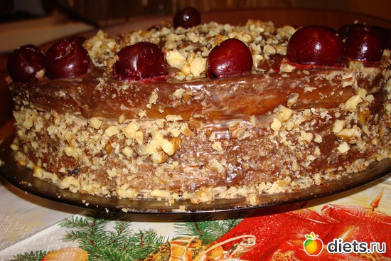 Торт "Пражский" по рецепту JUJKA, альбом: Разные вкусняшки