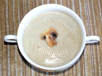 грибной суп пюре