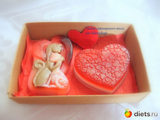 31 фото: Мыльные Валентинки)