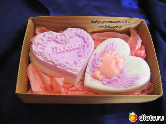 32 фото: Мыльные Валентинки)