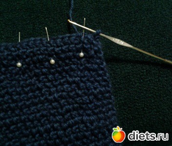 Сшиваем детали крючком