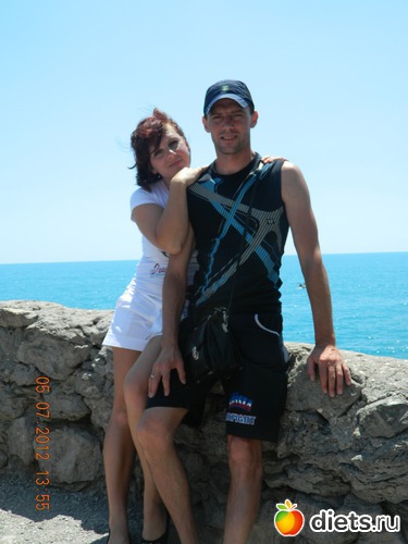 Я с мужем. Новый свет 2012, альбом: моя семья