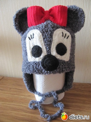 Вот такая шапка для моей модницы!, альбом: Вязание