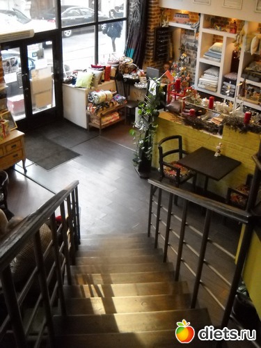 Интерьеры кафе "Букле" на Арбате в Москве, альбом: Встреча в Москве 14.02.2013