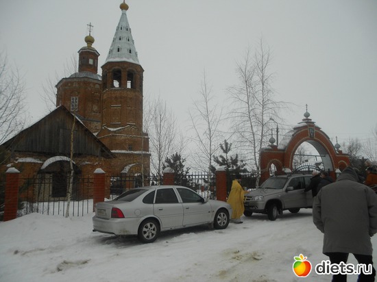 Богоявленская церковь. Батюшка за работой., альбом: Венёв