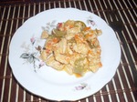 Курочка в китайском стиле.
