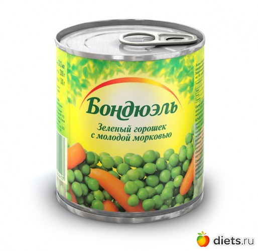 горошек с молодой морковкой, альбом: полезняшки