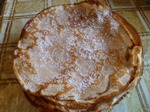 Шоколадно-сливочные блины.