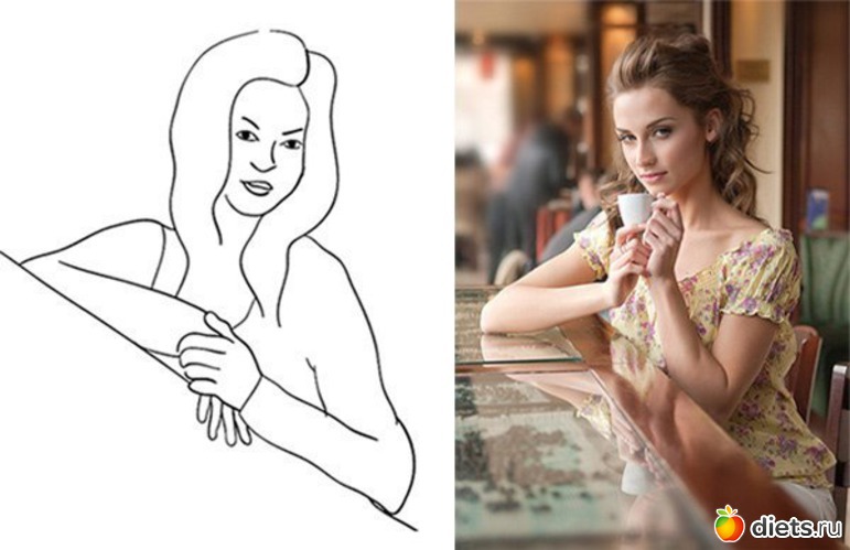 1 фото: Учимся позировать