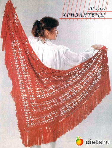 шаль ажурная, альбом: шали