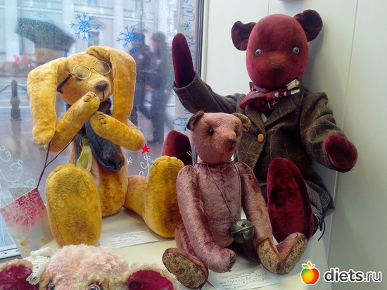 16 фото: Мишки ТЕДДИ (выставка)