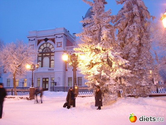 мы на фоне Краеведческого музея на Венце, альбом: Новый год