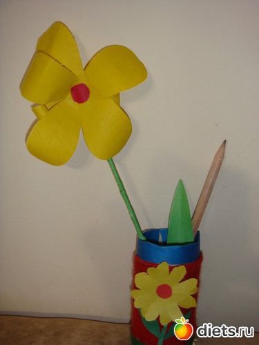 11 фото: Поделки моей внучки, Анюты, в детсаду и дома.