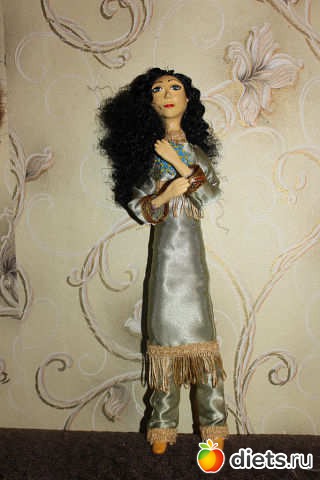 Куклы Татьяны Сагатаевой.