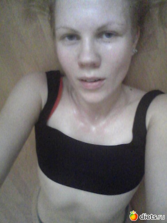 После первой тренировки инсанити)).. Довольная.. что доделала))), альбом: Тренируюсь))