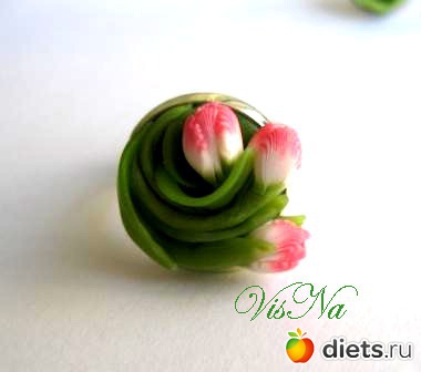 мои работы из полимерной глины