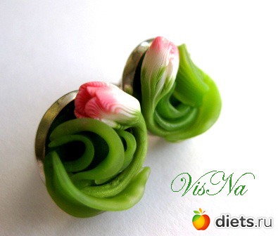 мои работы из полимерной глины