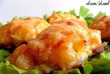 Курица, запеченная с ананасами и сыром