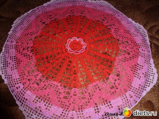 Салфетка, альбом: Моё вязание, моё хобби