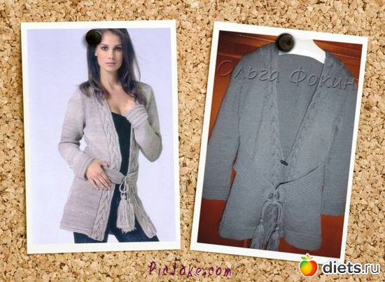 моё исполнение и оригинал, альбом: Моё вязание, моё хобби