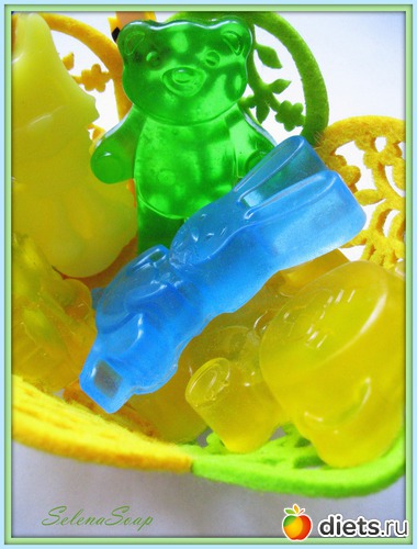 2 фото: Детское мыльце