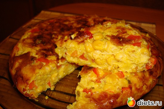 запеканка с сыром и кукурузой, альбом: Разные вкусняшки