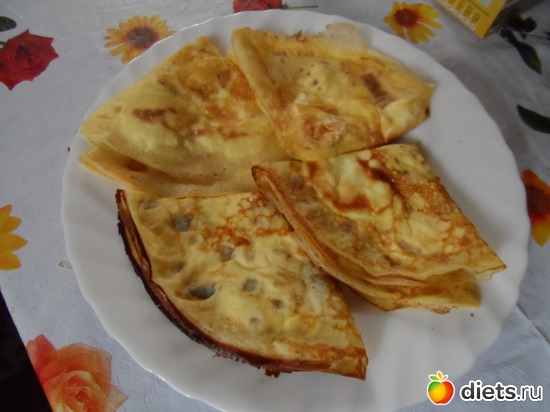 Шикарные блинчики с творогом, альбом: Блюда на "ДЮКАНЕ"