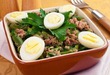 Салат с тунцом и стручковой фасолью