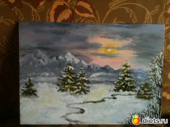 зимнее утро, альбом: мои работы