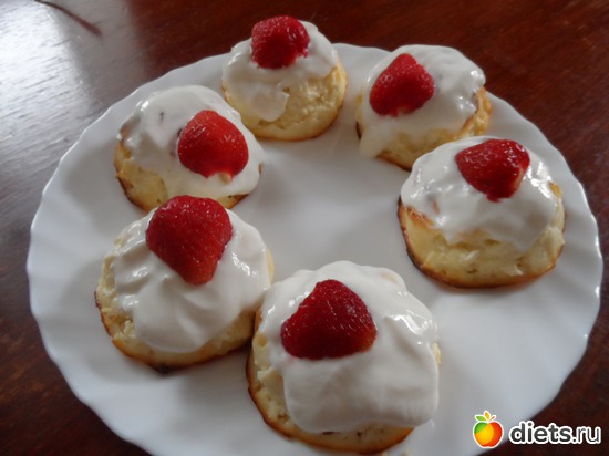 Сырники с творожным кремом, альбом: Блюда на "ДЮКАНЕ"