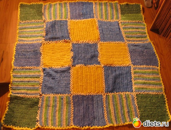 Коврик из полиэтилетовых мешков, альбом: Рукоделие