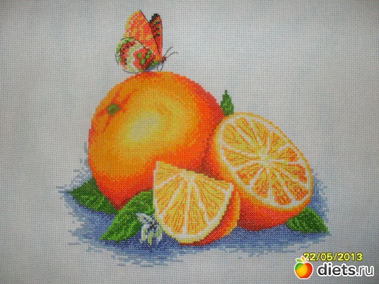 "апельсин "марья искусница, альбом: вышивалочка*