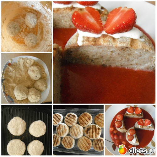 ЗОЖные сырники с льняной мукой, альбом: Правильная еда